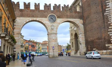 Historic gates in Verona