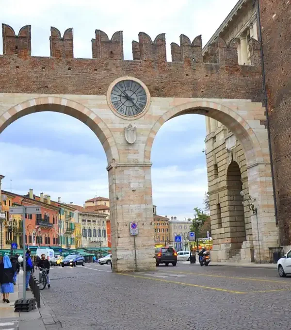 Historic gates in Verona