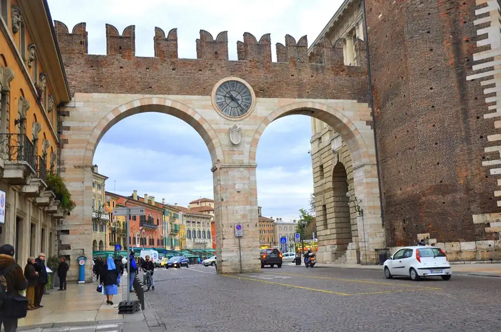 Historic gates in Verona