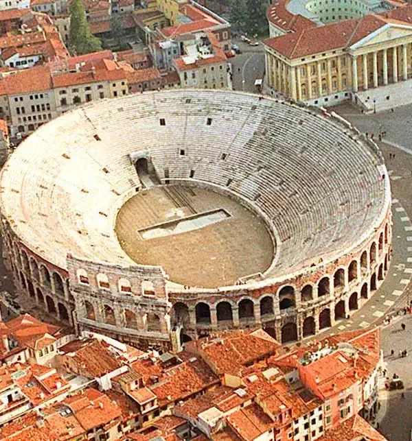 The Verona amphitheater