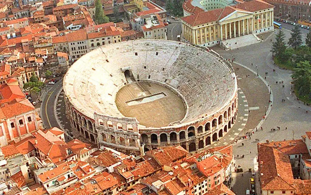 The Verona amphitheater
