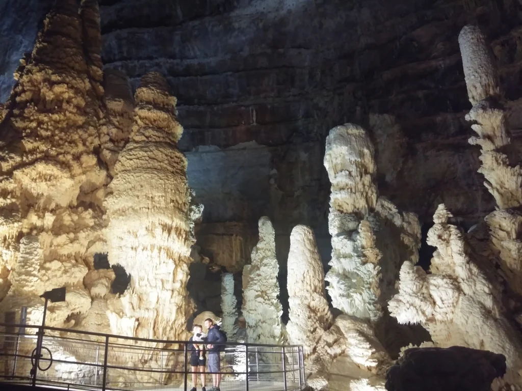 Unique Frasassi Caves, Italy.