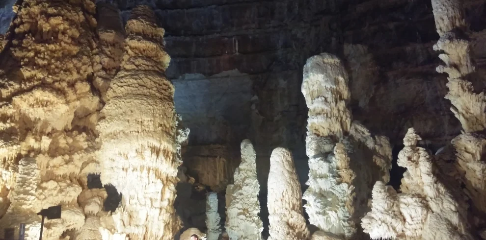 Unique Frasassi Caves, Italy.